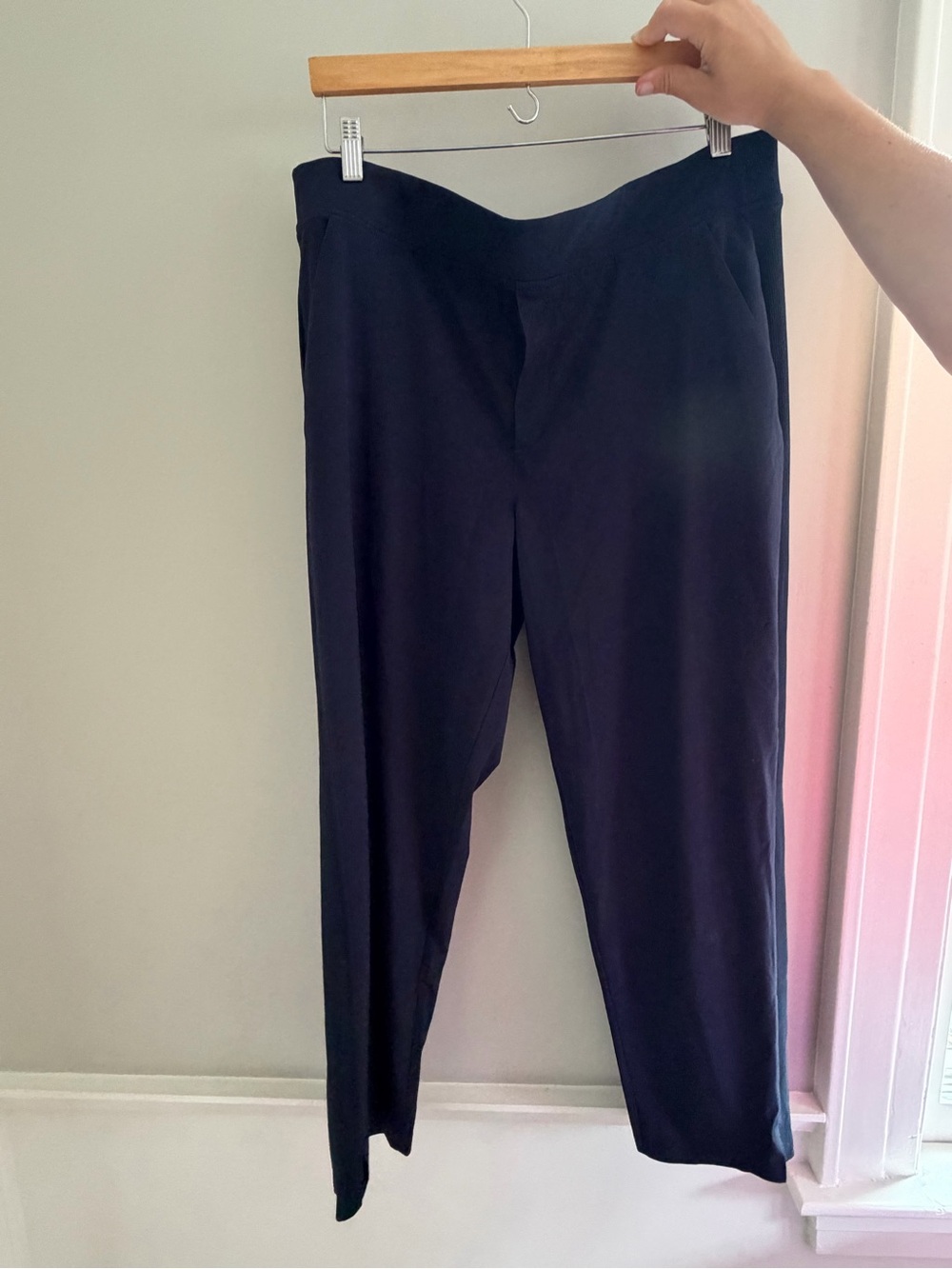 Athleta navy Brooklyn pants